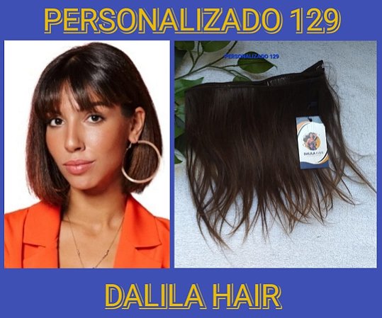 CABELO TECIDO BRASILEIRO 27CM PERSONALIZADO 129