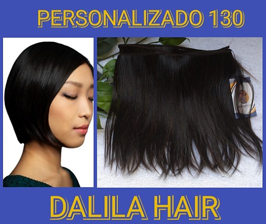 CABELO TECIDO BRASILEIRO 26CM PERSONALIZADO 130