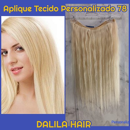 CABELO HUMANO TECIDO PERSONALIZADO 78
