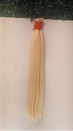 CABELO HUMANO VIETNAMITA LOIRO CLARÍSSIMO 65CM