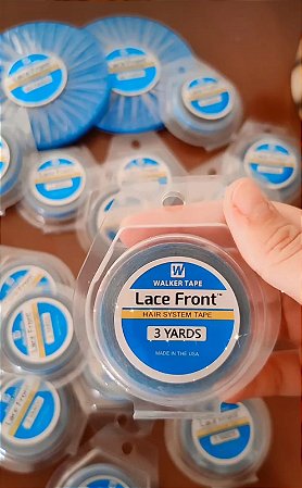Fita Adesiva Front Lace 3yard 1 cm Azul