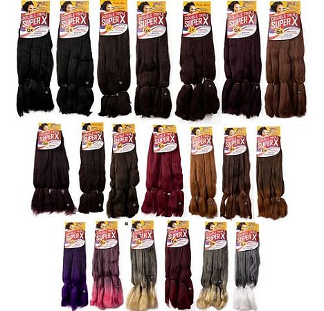 Cabelo Sintético Jumbo Double Triple Super X 400 gramas