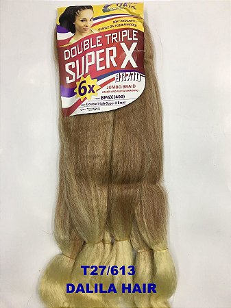Cabelo Sintético Jumbo Double Triple Super X 400 gramas