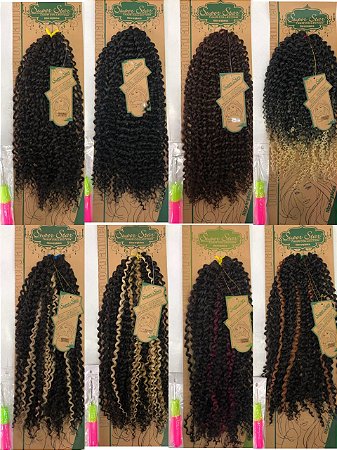 CABELO ORGÂNICO CACHEADO CROCHET- MIRACEL