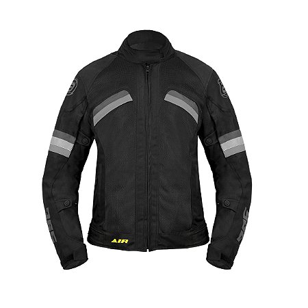 JAQUETA FEMININA ASW 365 AIR PRETA/CINZA