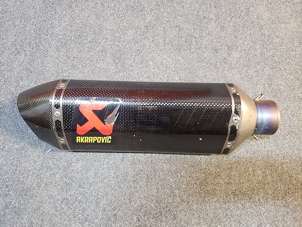 Ponteira Carbono Akrapovic - usada