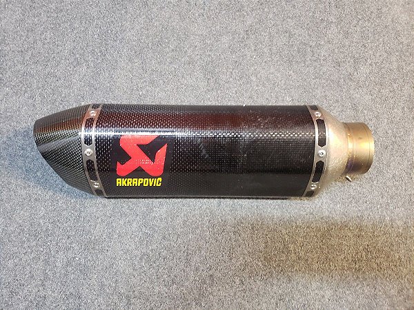 Ponteira Carbono Akrapovic WSBK - usada