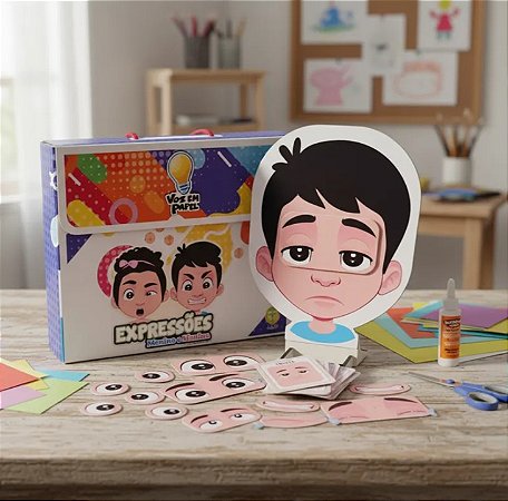 Expressões Faciais Frente e Verso