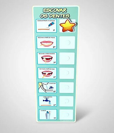 Pista Visual Escovar os Dentes