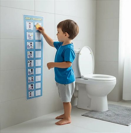 Pista Visual Usar o Banheiro (Masculino)