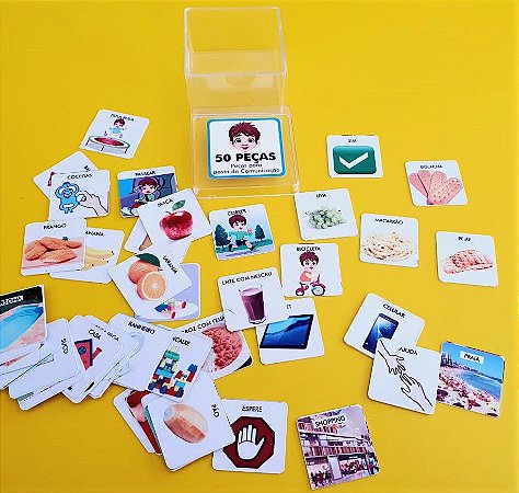 Kit 50 Peças Pasta de Comunicação - CAA