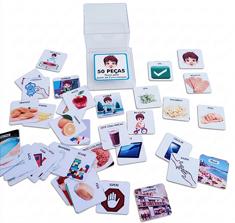 Kit 50 Peças Pasta de Comunicação - CAA