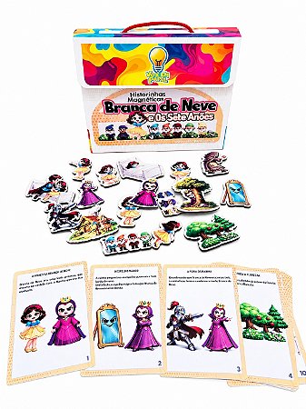 HISTÓRINHAS MAGNÉTICAS - BRANCA DE NEVE E OS SETE ANÕES