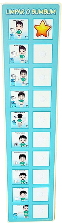 Pista Visual Limpar o Bumbum (Masculino)
