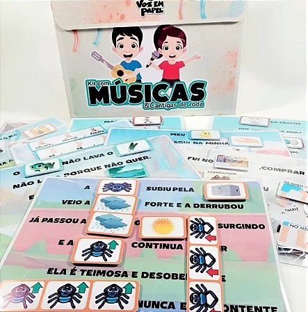 KIT 10 Pranchas de Músicas