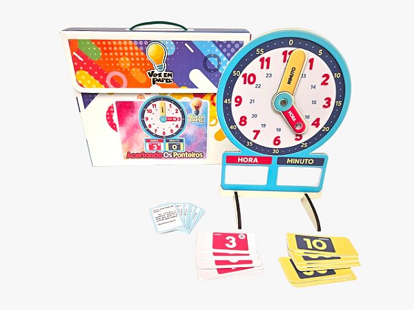 Relógio Analógico e Numeral