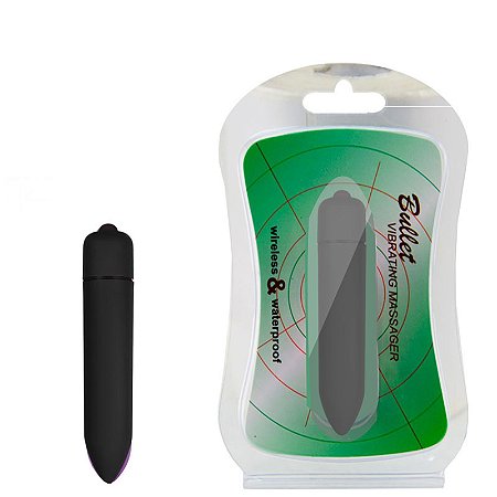 BULLET / CÁPSULA COM 10 MODOS DE VIBRAÇÃO - IMPORTADOS