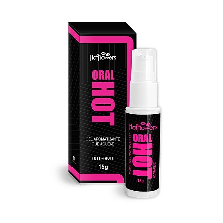 GEL BEIJÁVEL ORAL HOT - TUTTI FRUTTI - 15g