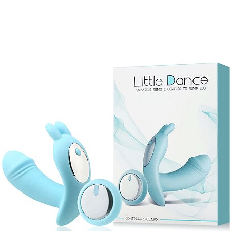 VIBRADOR E ESTIMULADOR CLITORIANO RECARREGÁVEL COM PENETRADOR - IMPORTADOS