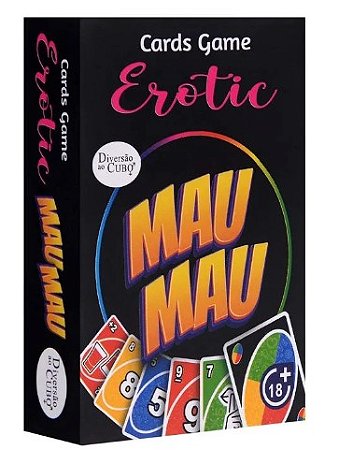 JOGO MAU MAU ERÓTIC - DIVERSÃO AO CUBO