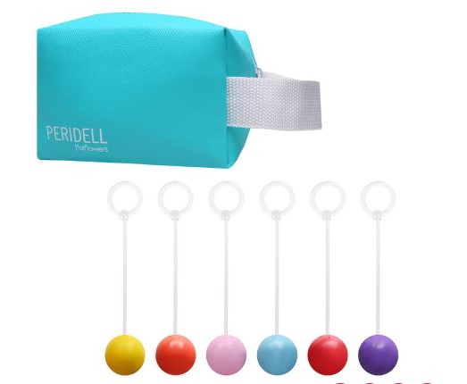 KIT COM 6 BOLINHAS DE POMPOAR - PERIDELL