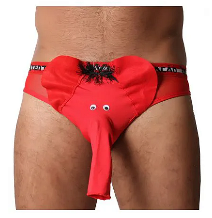 CUECA ELEFANTINHO COM TROMBA - ELEFANTE