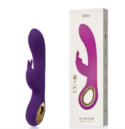 VIBRADOR RECARREGÁVEL COM AUTO AQUECIMENTO - IMPORTADOS
