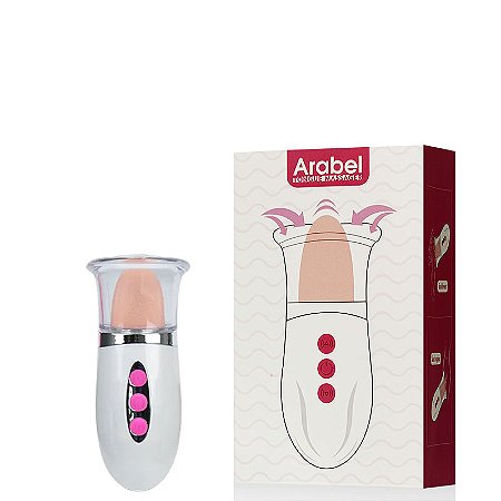 VIBRADOR RECARREGAVEL COM SUCÇÃO E LINGUA ESTIMULADORA - IMPORTADOS