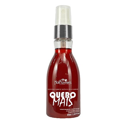 GEL PARA MASSAGEM BEIJÁVEL -  QUERO MAIS 85ml