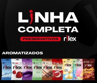 PRESERVATIVO RILEX SABORES COM 3 UNIDADES