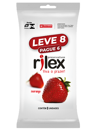 PRESERVATIVO RILEX COM 8 UNIDADES