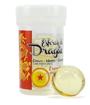 CÁPSULA LUBRIFICANTE HOT BALL - ESFERAS DO DRAGÃO 2un. 3g.