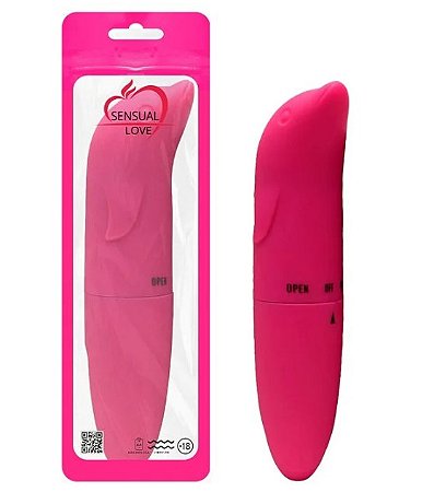 VIBRADOR GOLFINHO- LISO ABS - IMPORTADOS