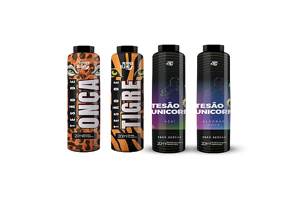 ENERGÉTICO TESÃO DE ONÇA / TIGRE / UNICÓRNIO - PEPPER BLEND