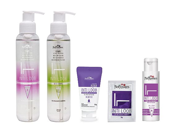 LUBRIFICANTE INTI LOOB - HOT FLOWERS