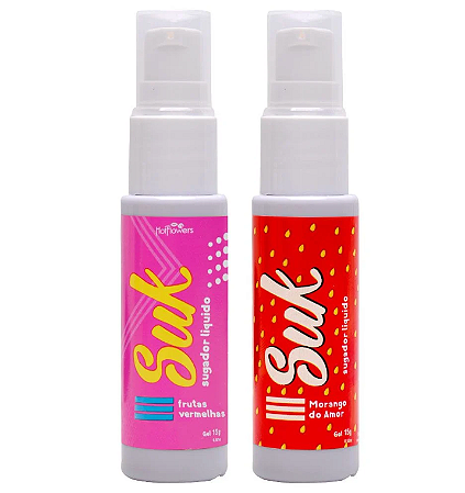 SUK SUGADOR LÍQUIDO BEIJÁVEL - HOT FLOWERS