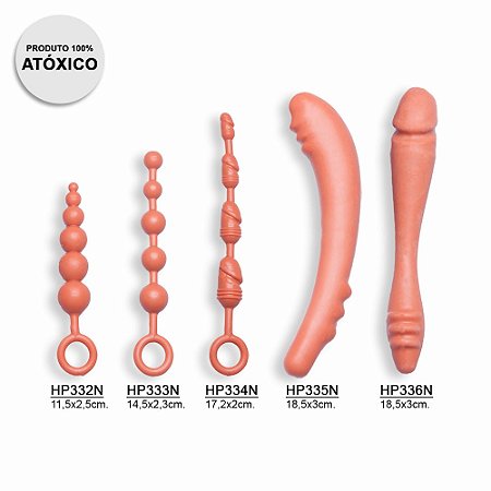 PLUG ANAL / VAGINAL LINHA DESEJO