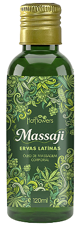OLEO DE MASSAGEM MASSAJI - LINHA NUMASS - HOT FLOWERS