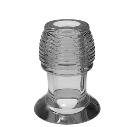 PLUG ANAL COM RANHURAS E TÚNEL INTERNO VAZADO - IMPORTADO