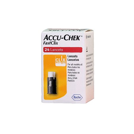 Lancetas Accu-Chek Fastclix  c/ 24 Unidades