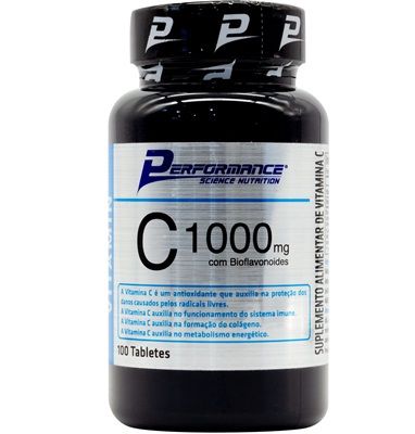 Vitamina C 1000mg 100 Tabletes