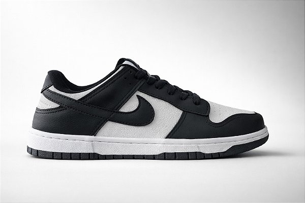 Tênis Nike Dunk Low Retro Panda Masculino Casual Preto+Branco