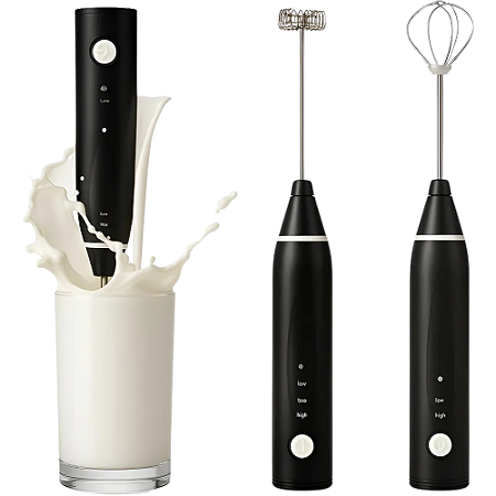 Mixer Elétrico B-max 2 Em 1 Portátil Usb 3 Velocidades Mixer Elétrico 2 Em 1 Portátil Usb 3 Velocidades  Bmax - BM-F983