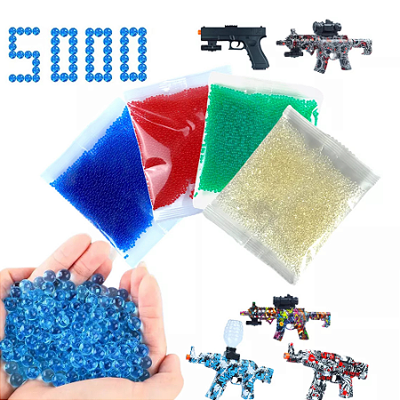 Bolinha De Gel Munição Arma Brinquedo Metralhadora Arminha ZD-05
