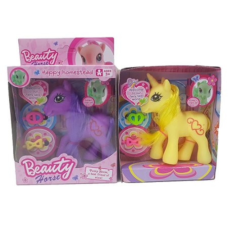 Brinquedo Pônei Fashion  YT - 1005   Meu pequeno Pônei  encantado