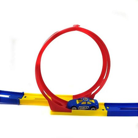 Brinquedo Pista Radical Carrinho Loop 360° - JR-0520 Roda de Fogo