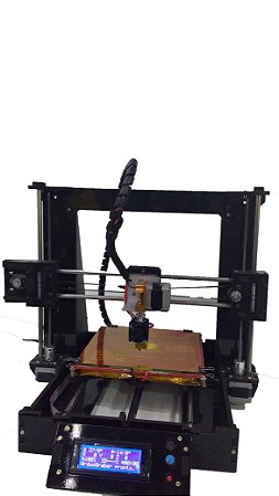 Kit Impressora 3d - Impressora 3D Graber I3 com Display Digital Preto Fosco