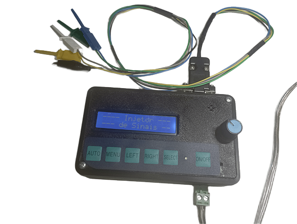 Injetor De Sinais Rota E Fase Linha Flex C/ Cabos E Conector