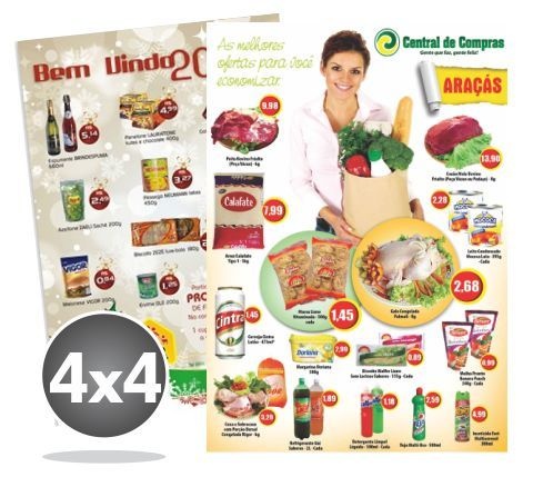 Flyer para Mercado - InterCriativo