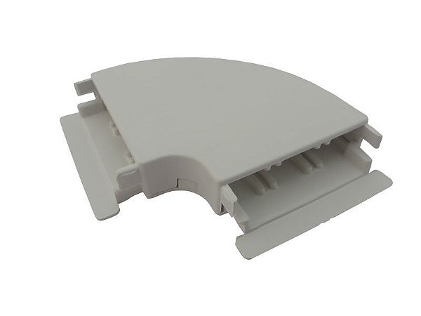 Curva Horizontal 90 Dutotec X - Branco  DX 18240